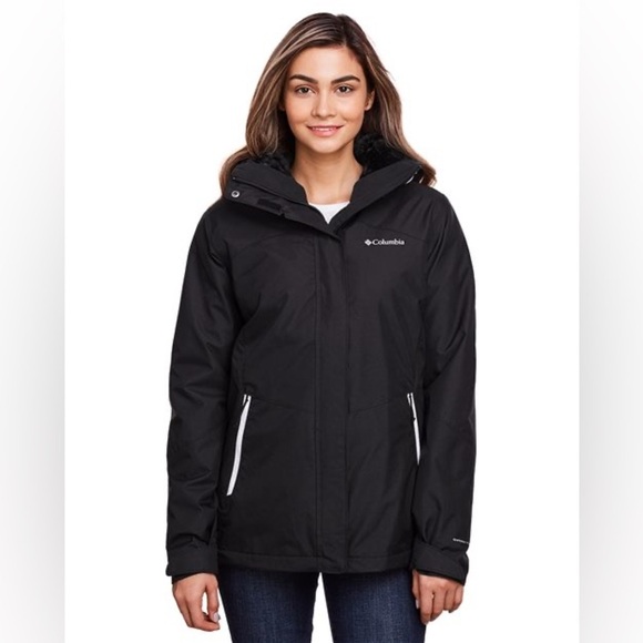 COLUMBIA | Black Ski & Snow Jacket Insulated Weather-Resistant - Picture 1 of 16